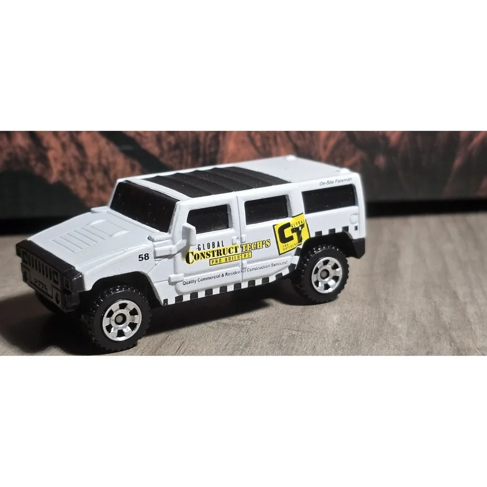 Hummer H2 Lamborghini Gallardo Matchbox luxury Model Car 1:72 Set Euc
